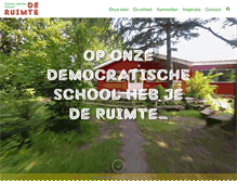 Tablet Screenshot of deruimtesoest.nl